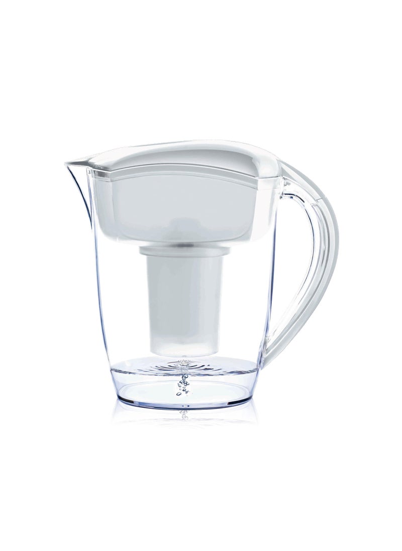 Santevia Santevia Classic Alkaline Water Filter Pitcher  Water Filtration System  Chlorine and Lead Filter  Water Purifier Pitcher  9Cup Home Water Filter 