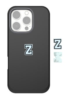 Generic 3D Alphabet Z Hard Self Adhesive Sticker for Mobile Laptop or Any Smooth Surface  - Image 1