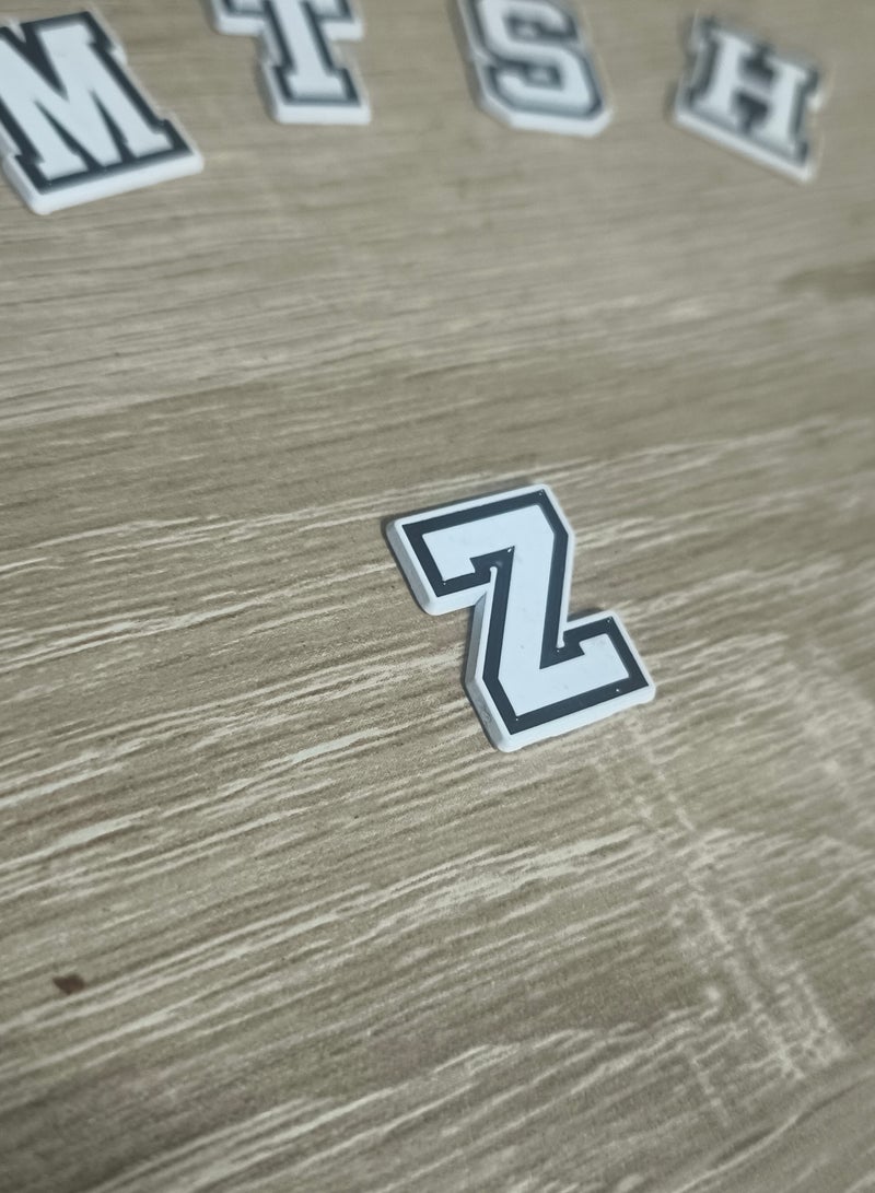 3D Alphabet Z Hard Self Adhesive Sticker for Mobile Laptop or Any Smooth Surface - Image 2