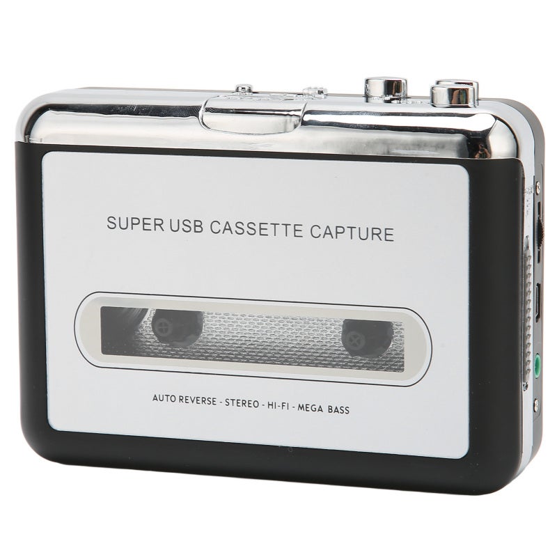 Disc مشغل كاسيت محول USB إلى MP3 بصوت ستيريو - مشغل أشرطة محمول لنقل الموسيقى - Image 2
