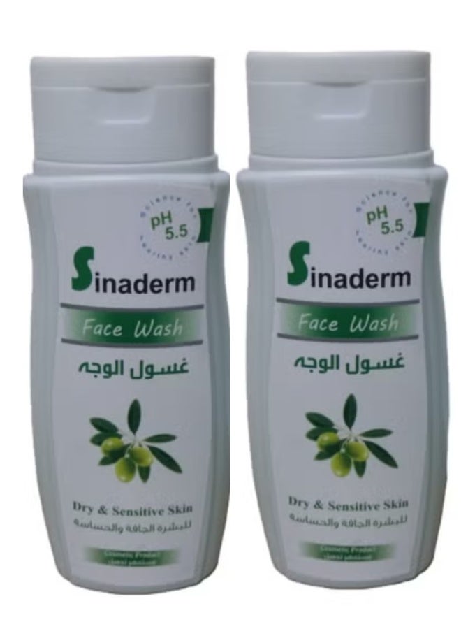 سيناديرم غسول الوجه سيناديرم للبشرة الجافة والحساسة 200 مل - Image 1