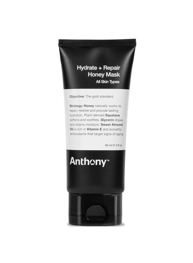 Anthony Hydrate + Repair Honey Mask, Stimulates Your Skin and Opens Pores with Honey, Vitamins C & E, Glycerin, Sweet Almond, Squalane, and Calendula, Soothes and Moisturizes Dry to Normal Skin - 3 Oz - Image 1