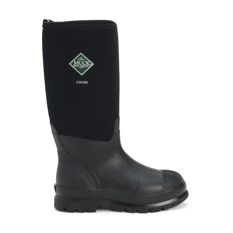 MUCK Men's Chore Classic Work Boot, Black, Size 8(M) - Image 1