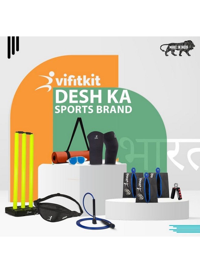 Vifitkit Yoga mat for Women, Yoga Mat for Men, Exercise Mat for Home Workout, Anti Slip Yoga Mat Workout, Yoga Mat For Kids, Gym Mat for Workout at Home with Strap (Blue, 4mm) - Image 3