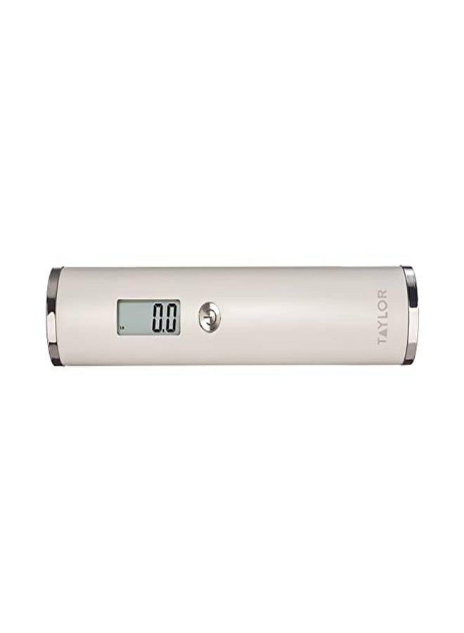 Taylor Ultra Light Digital Luggage Scale, White, Universal - Image 1