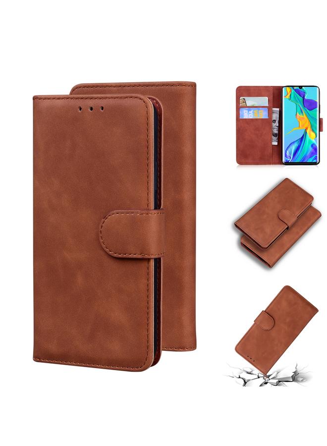 جرين تايجر جراب هاتف Huawei P30 Pro من الجلد الطبيعي بلون نقي - Image 1