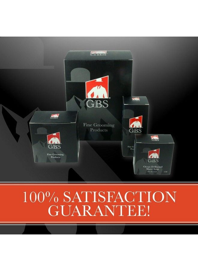 G.B.S - Premium Shaving Set For Men 5 Blade Compatible Black Handle Wet Shaving Kit Comes In Box Badger Shaving Brush & Stainless Razor Stand Shave Soap + Bowl Effortless Glide Premium Barber - Image 1