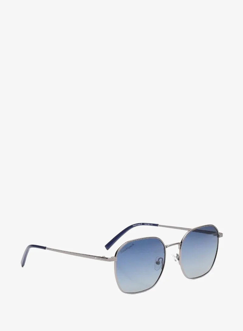 fastrack Polarized Sunglasses Gunmetal Frame Blue Mirror Lens 54mm  - M8030BL1PV