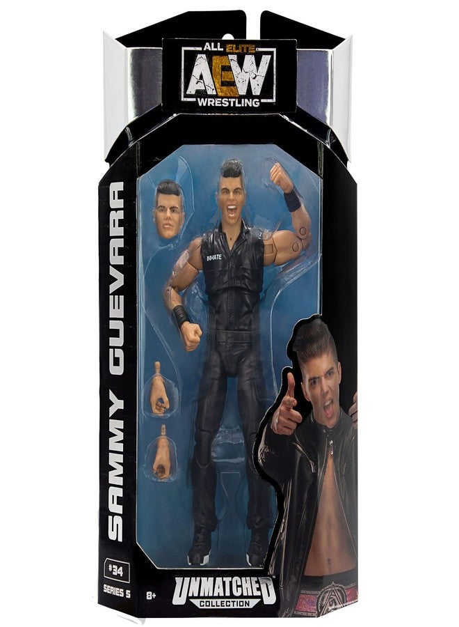 aew Sammy Guevara Unmatched Collestion Series 5 Action Figure - Image 2