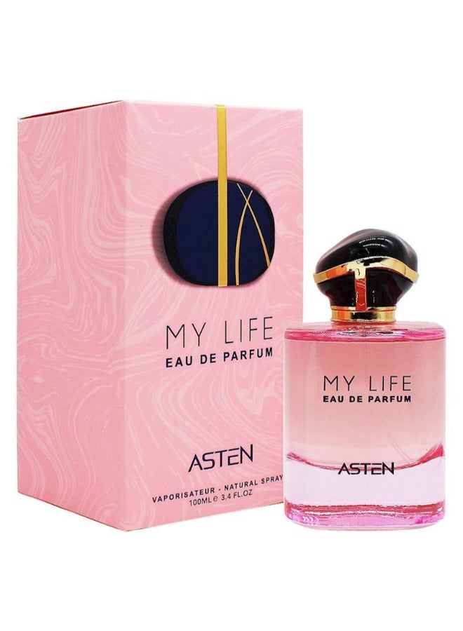 استين عطر ماي لايف من أستن – عطر فاخر يعكس عمق الذات والجمال الطبيعي 100 مل - Image 2
