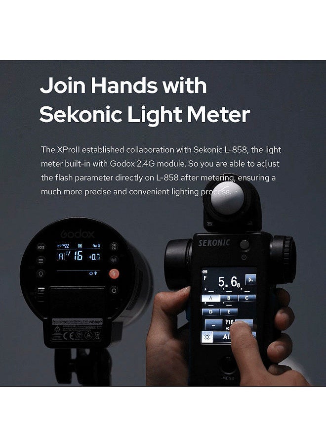 Godox - Godox XPROII-C 2.4G Wireless Flash Trigger Transmitter TTL Autoflash 1/8000s HSS Large LCD Screen 32 Channels 16 Groups Replacement for Canon Cameras - Image 1