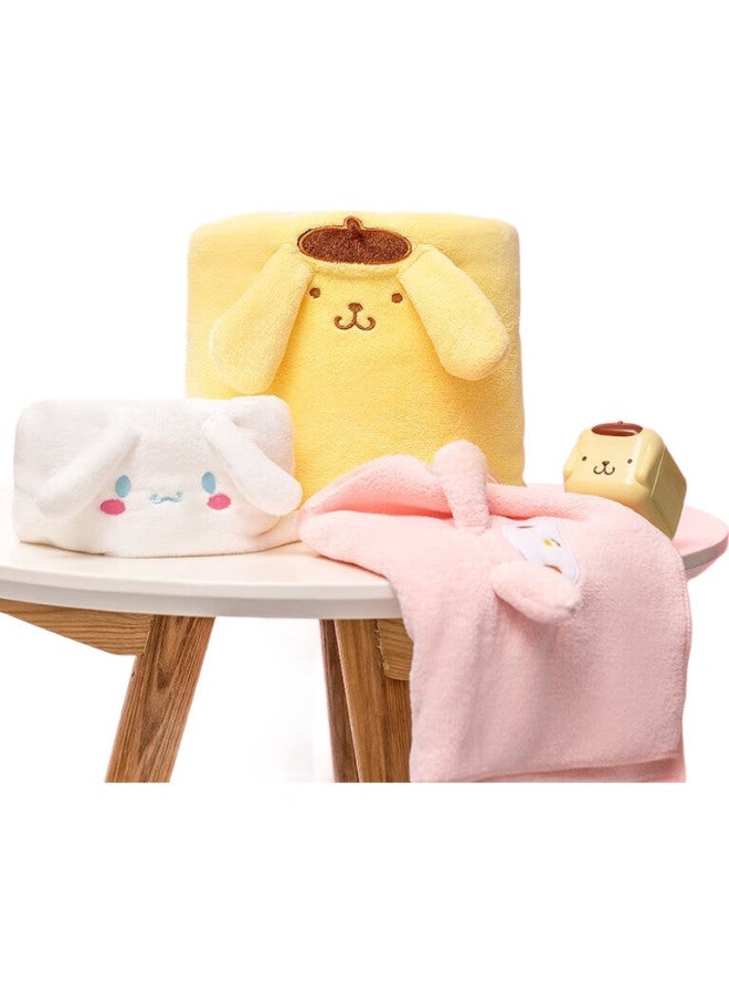 Miniso My Melody Coral Fleece Soft Absorbent Towel, Low Shedding, For Home Use, Face Washing And Bathing, 80X30Cm - Image 1