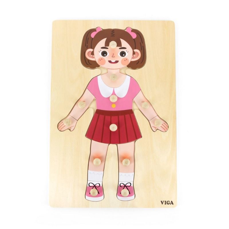 Body Parts Puzzle Girl