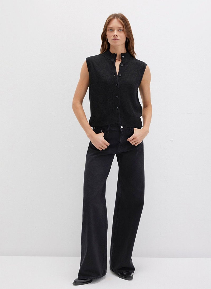 MAVI Wool Mix Black Sweater - Image 2