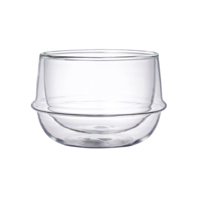 KINTO 23105 KRONOS Double Wall Tea Cup, 6.8 fl oz (200 ml), Heat-Resistant Glass, Microwave and Dishwasher Safe, Gift, Present - Image 2