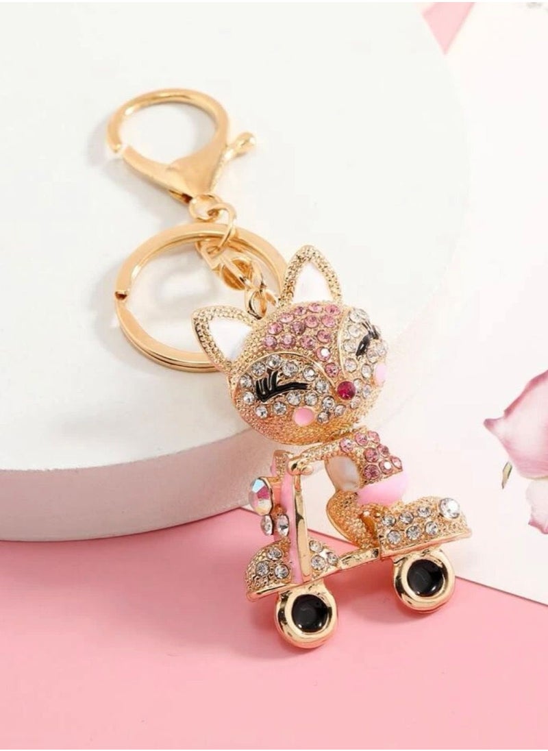 Gold & Pink Doll Cubic Zircon Keychain - pzsku/ZA293FCE340067B016465Z/45/_/1675852727/5f41f8b6-e968-4067-b9b1-265474348375