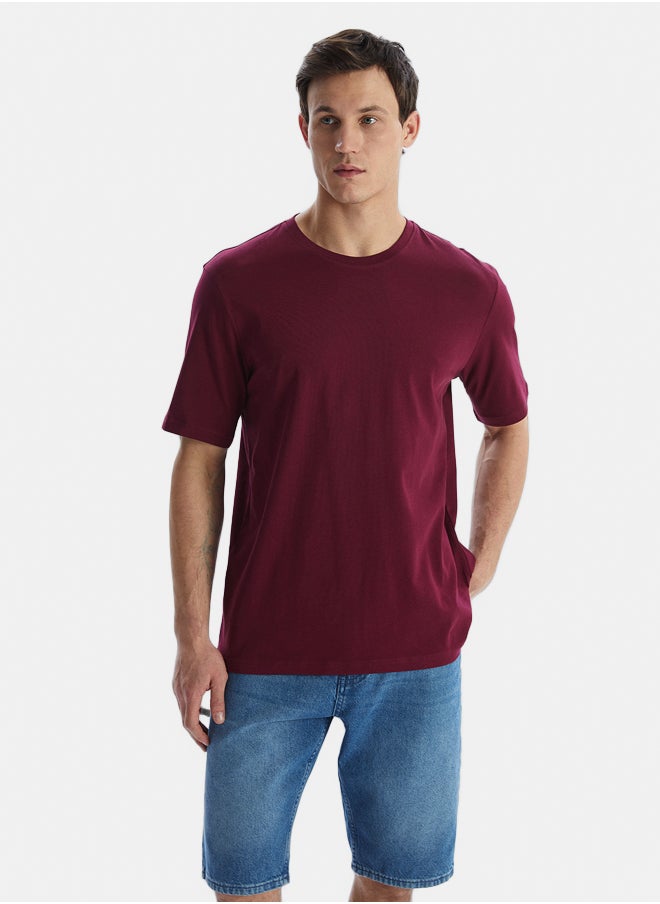 Crew Neck Short Sleeve Combed Cotton Men's T-shirt - pzsku/ZA294089B3F09D835E2EEZ/45/_/1740510932/22b5524f-d7ba-497f-8719-403fe24a5372