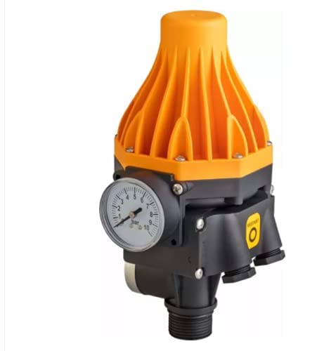 V-Guard VAPC 03 1PH PRESSURE CONTROLLER Wired Sensor Security System - Black Orange - Image 3