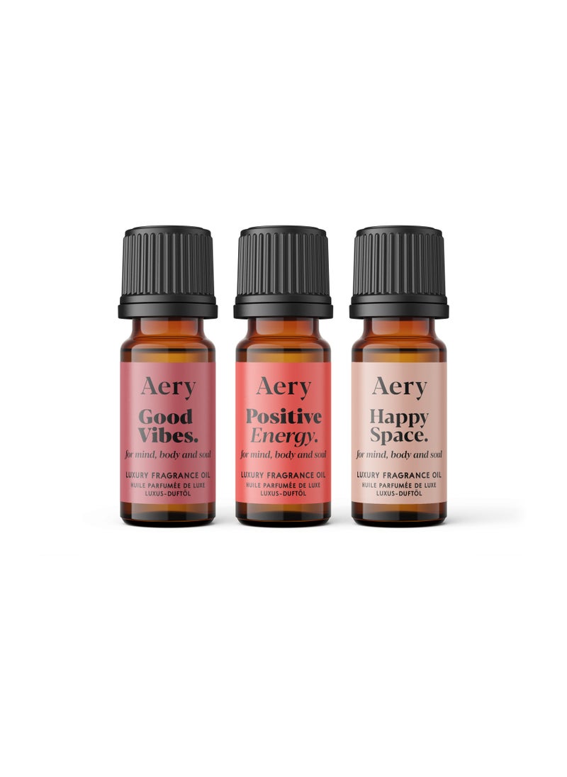 Aery Living Happiness Kit Fragrance Oil Set 3 x 10ml  - Image 2