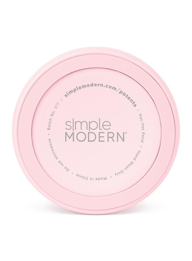 Simple Modern Stainless Steel Pet Water Bowl for Dogs & Cats | Reusable Insulated Stainless Steel Food Bowls for Dog Cat | No Tip No Slip BPA Free | Bentley Collection | Medium (32oz) | Blush