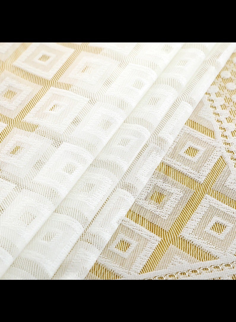 Lace Tablecloth,Tablecloth, Beige (90 x 90cm)  - Image 3