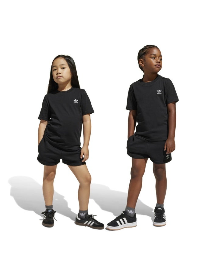 adidas طقم شورت وتيشيرت للأطفال أسود أوريجينالز - Image 1
