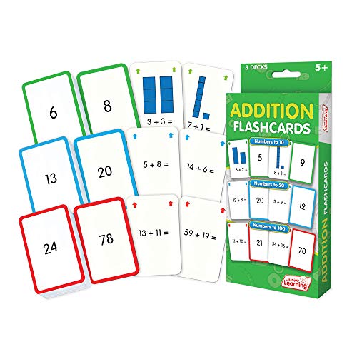 Junior Learning بطاقات فلاش لإضافة التعلم للأطفال JL204 - Image 1