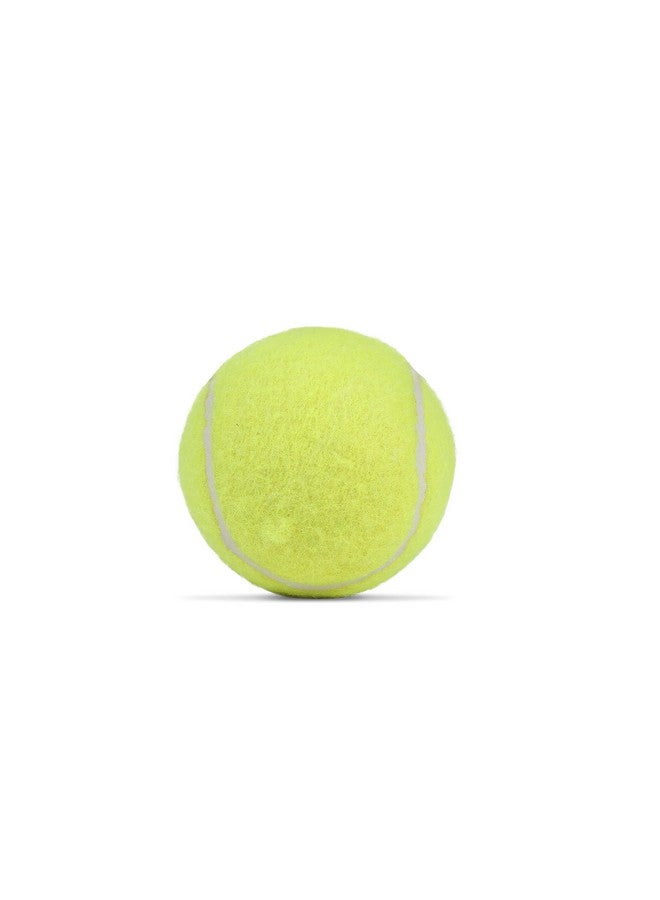 COSCO Cricket Normal Force Leather Tennis Ball (Yellow) Pack Of 6 - Image 3