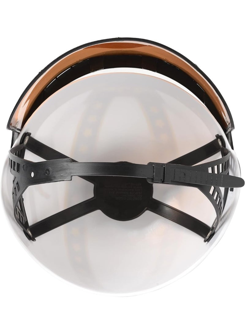 Aeromax Jr. Armed Forces Pilot Helmet with Tinted, Movable Visor White, Fits Ages 3-12 - Image 2