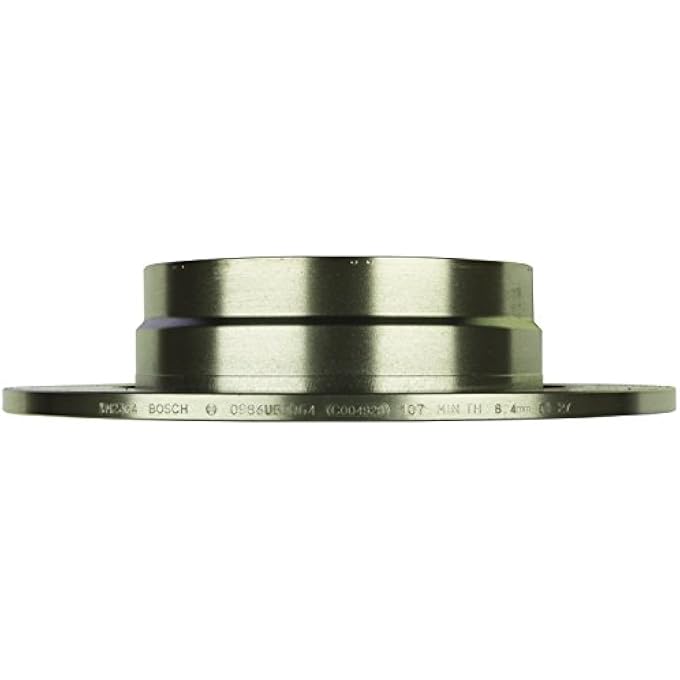 بوش دوار فرامل قرصي Bosch 15010064 QuietCast Premium لبي إم دبليو 19921998 318i 19921999 318is 19981999 323i 19911995 325i 19961998 328i 19961999 328i خلفي - Image 3