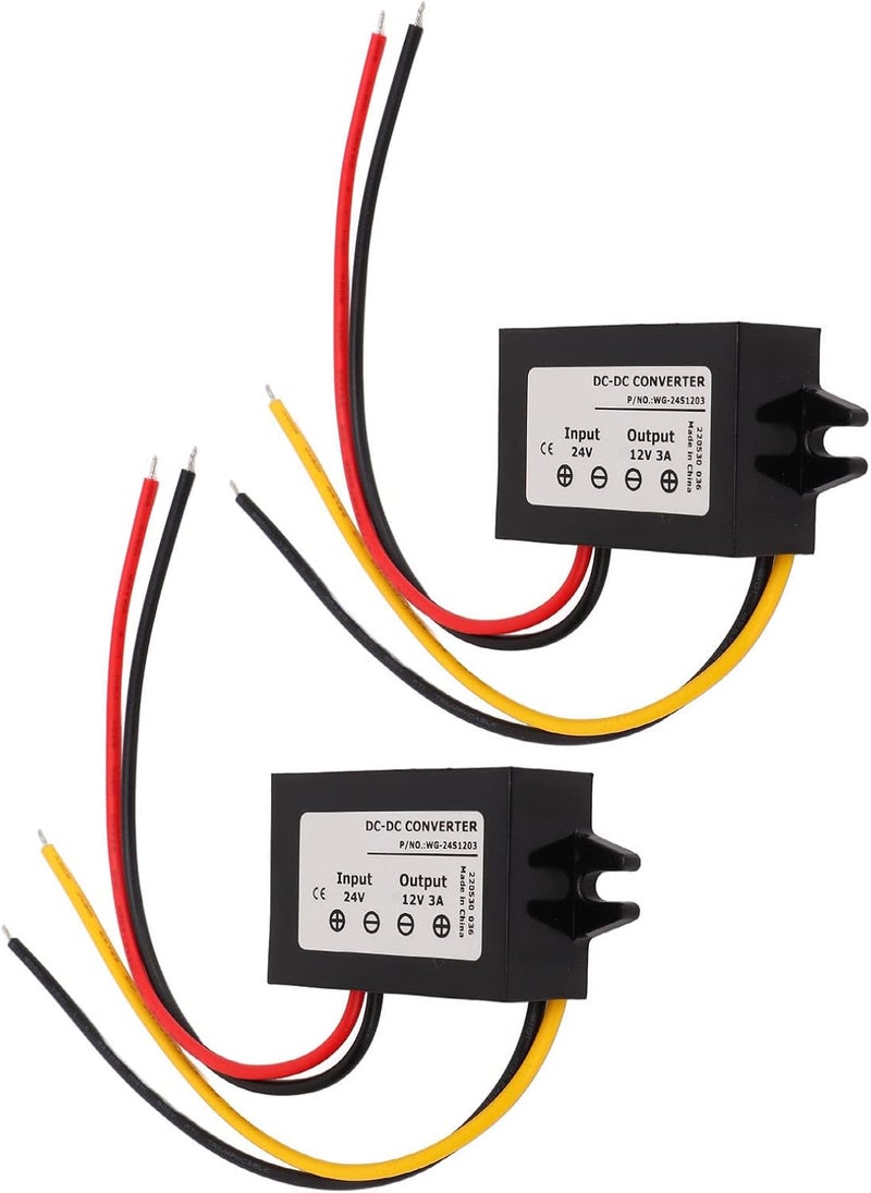 klarako Auto Parts,DC to DC Converter 1840V to 12V 3A 36W IP68 Waterproof Universal Car Buck Regulator Module - Image 4