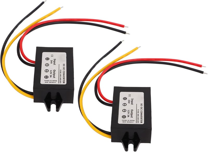 klarako Auto Parts,DC to DC Converter 1840V to 12V 3A 36W IP68 Waterproof Universal Car Buck Regulator Module - Image 2