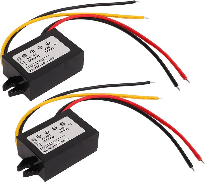 klarako Auto Parts,DC to DC Converter 1840V to 12V 3A 36W IP68 Waterproof Universal Car Buck Regulator Module - Image 1