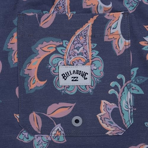 Billabong Boys' Layback 4-Way Stretch Swim Trunks with UPF 50+ Sun Protection, Quick Dry Bathing Suit, Ombre Goodtimes, M10/12 - Image 2