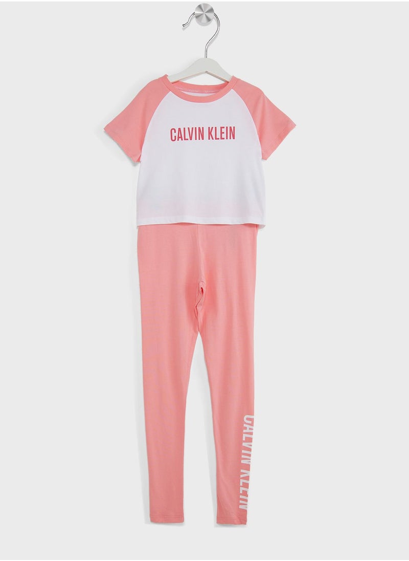 Calvin Klein Jeans Kids Logo Pyjama Set  - Image 1
