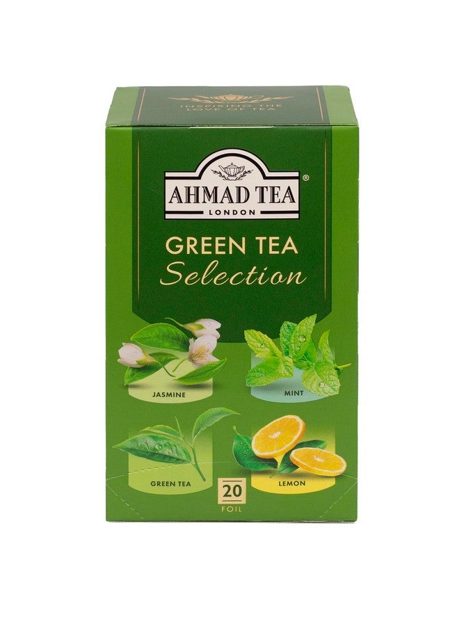 Ahmad Tea Green Tea Selection, 20-Count (Pack of 6) - Image 1
