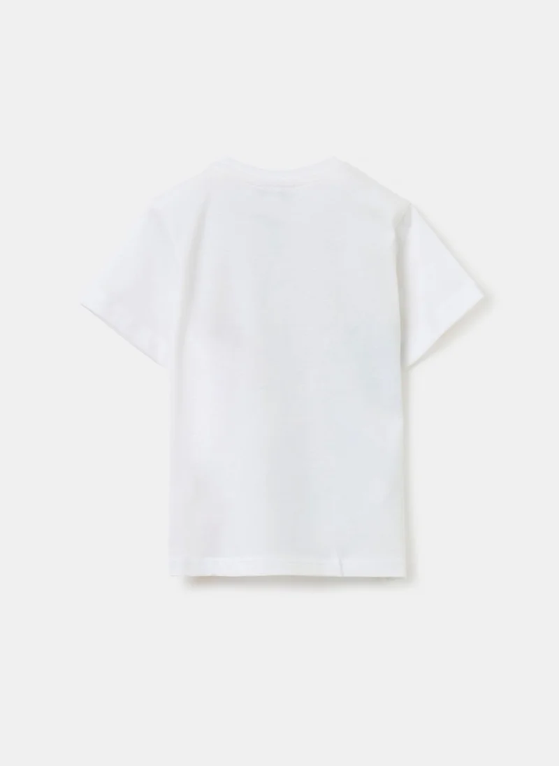 او في اس T-shirt with Taz, Bugs Bunny and Daffy Duck print