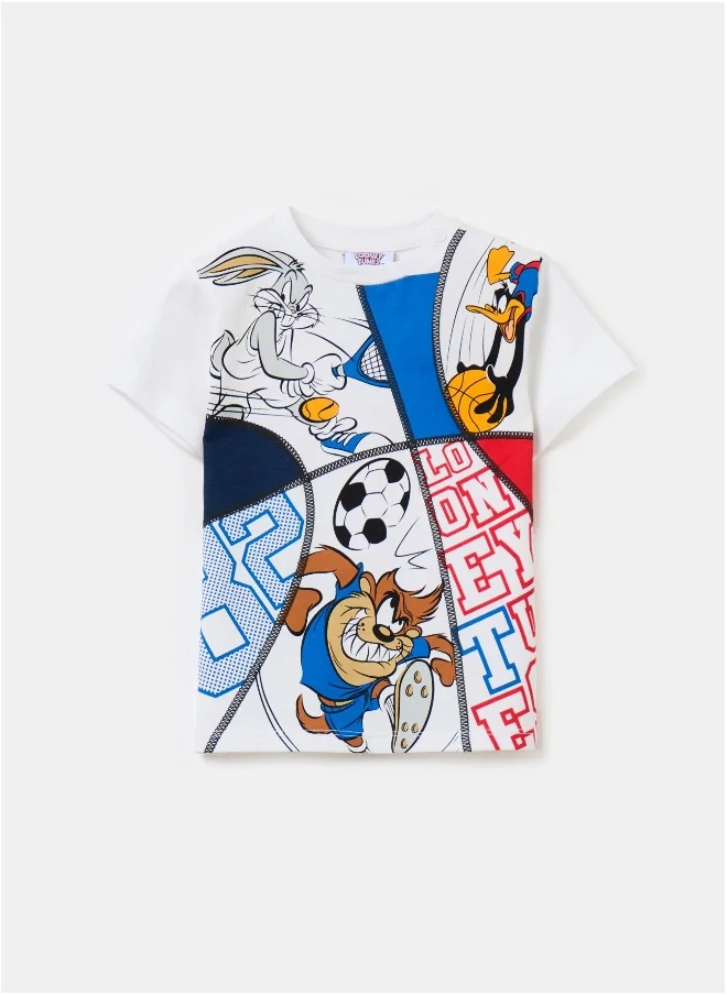 او في اس T-shirt with Taz, Bugs Bunny and Daffy Duck print