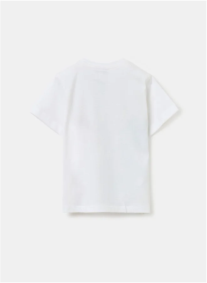او في اس T-shirt with Taz, Bugs Bunny and Daffy Duck print
