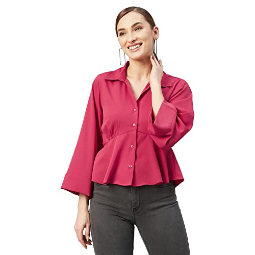 Rare Women's Regular Blouse (EP7503_Red S) - Image 1