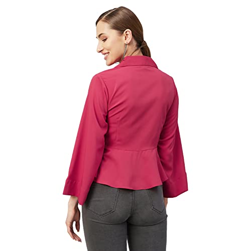 Rare Women's Regular Blouse (EP7503_Red S) - Image 4