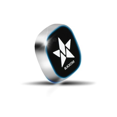 Blackstar NANO Mag : Compact Size Magnetic Mobile Phone Holder For Car Dashboard/Phone Mount Stand For Use in Car/Home-Compatible for Mobiles with Weight Under 200g (MAGSAFE Incompatible) (Metal Body) - Image 1