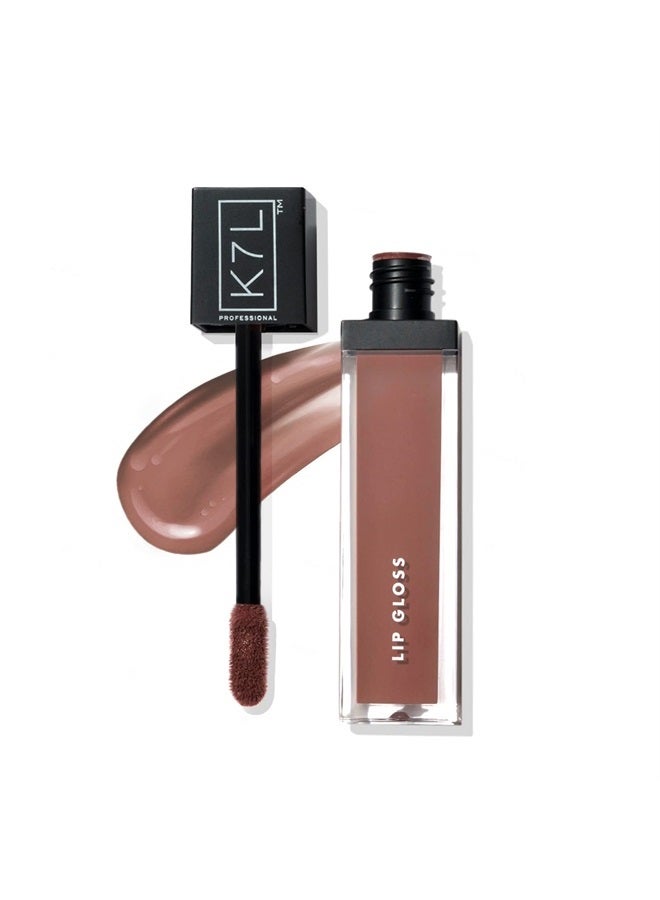 K7L Brown Lip Gloss - Skinny Latte - Image 1