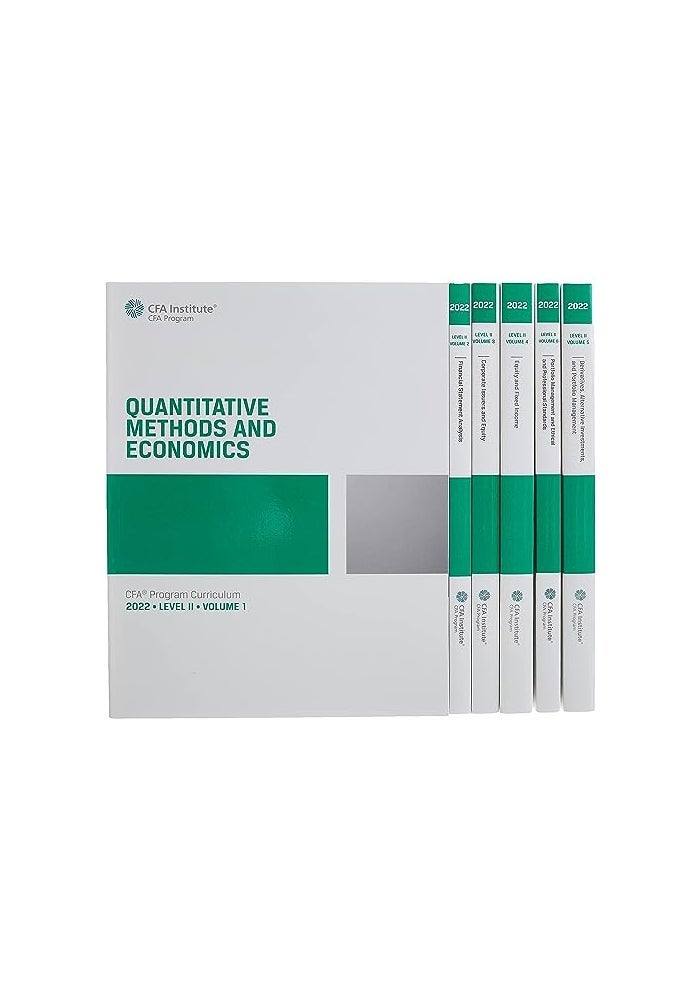 2022 CFA Program Curriculum Level II Box Set