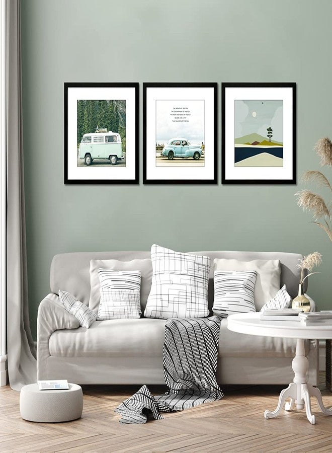 VNVNK 16x16 Frame Black, Perfect for 16x16 Inch Photo Frame without Mat or 12x12 Inch Photo Frame with Mat, Home Wall Decor Picture Frame-1 PCS - Image 5