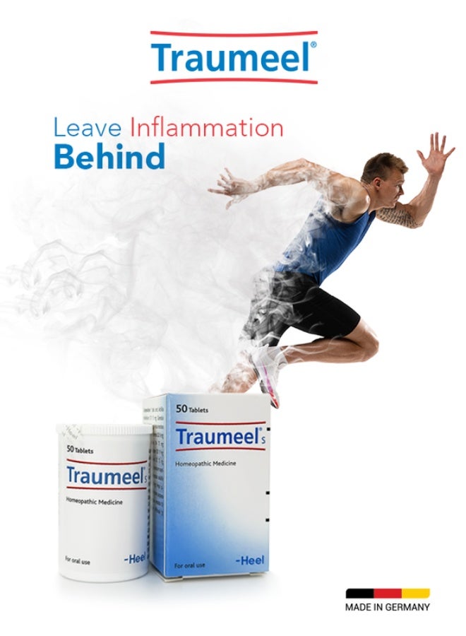 Heel Traumeel Tablets - Natural Relief for Joints, Muscles, and Recovery - 50 Tablets, 50g - Image 2
