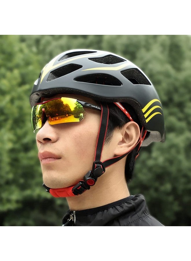 برو بيروس نظارات شمسية رياضية مستقطبة من PROBEROS مع 3 أو 5 عدسات قابلة للتبديل، نظارات ركوب الدراجات للرجال والنساء، البيسبول والجري وصيد الأسماك والجولف والقيادة، متعددة الألوان - Image 2