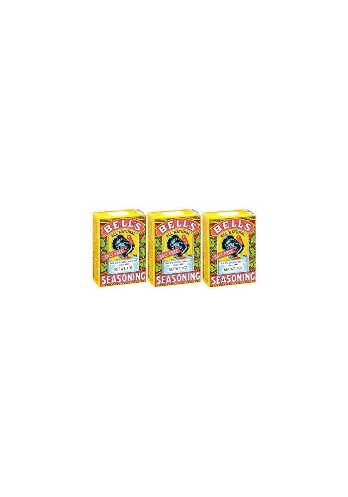 Bell's All Natural Salt Free Poultry/Turkey Seasoning - 1 Oz (Pack of 3)