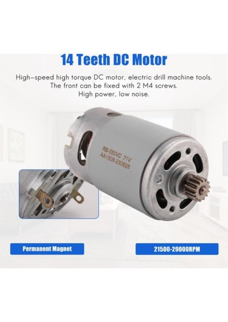 21V Brushless Electric Drill - High-Speed Precision Powerful Torque Motor for Home Workshop Construction Use - Image 5