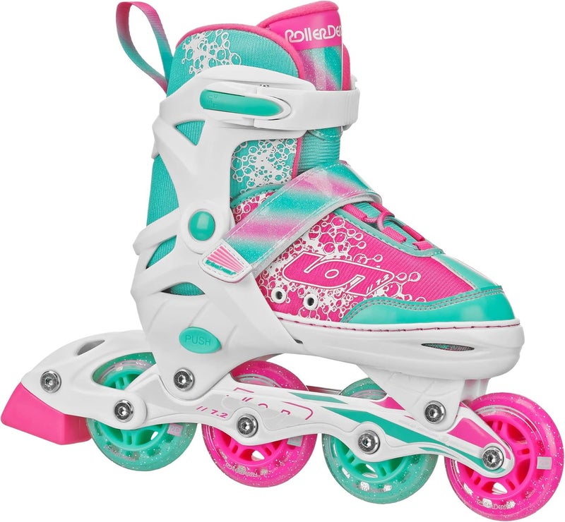 Roller Derby ION 7.2 Girl's Adjustable Inline Skates - Image 1